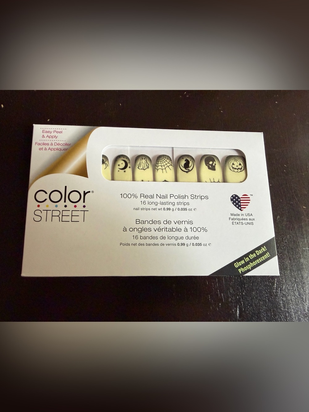 Color Street Midnight Fright Nail Polish Strips